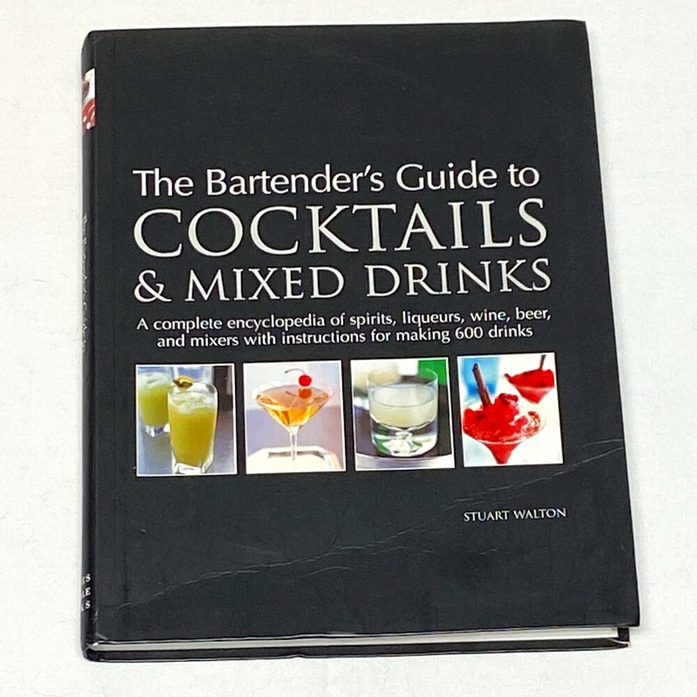 Paperback Book "Bartender's Guide to Cocktails & Mixed Drinks" Stuart Walton